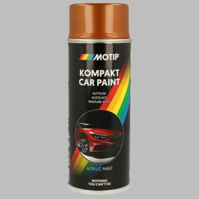 Afbeelding van Motip 51140 Autolak Spuitbus Grijs Metallic 400ml UV Bestendig Sneldrogend
