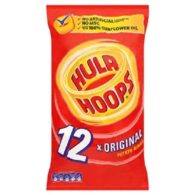 Afbeelding van Originele Hula Hoops 12 x 24 g