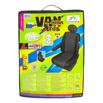 Afbeelding van KEGEL 5 1437 217 4015 Stoelhoes zwart Polyester Aan de bestuurderszijde