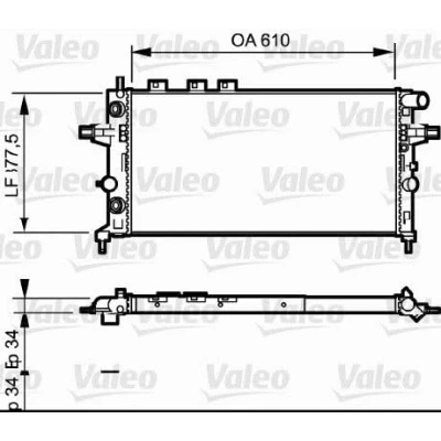 Afbeelding van Valeo Radiateur 732548