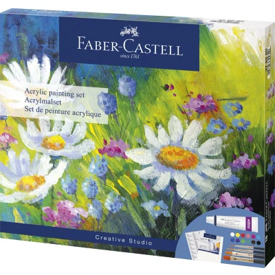 Afbeelding van Faber Castell acrylverfset 18 delig FC 379280