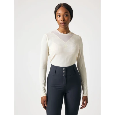 Image de PS of Sweden Manches Longues Leandra Mesh Vanilla BeigeVendu par Agradi