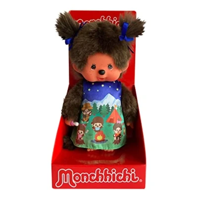 Afbeelding van Monchichi 20 cm Meisje Camping
