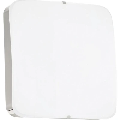 Afbeelding van EGLO Cupella Wand/Plafondlamp 1 Lichts Nikkel Mat Wit