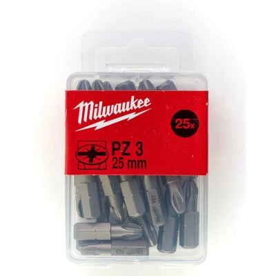 Afbeelding van MILWAUKEE 4932399591 schroefbit PZ3x25 mm (25 st.)