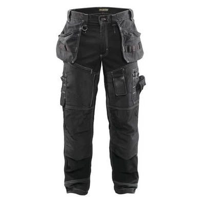 Image de Pantalon X1500 Noir 100% coton Blaklader