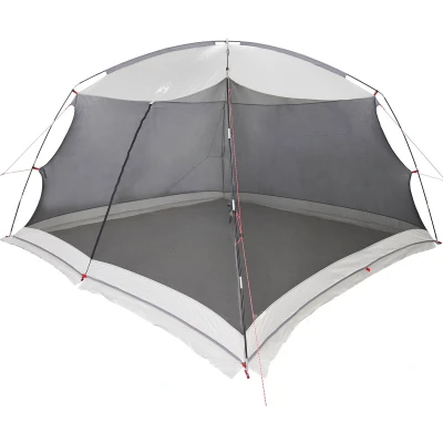 Afbeelding van vidaXL Camping Muggen Net met Deur Grijs voor 6 Personen Waterdicht
