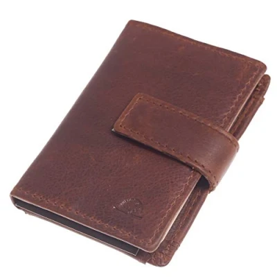 Afbeelding van Greenburry Vintage Portemonnee RFID Leer 7 cm