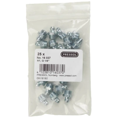 Afbeelding van Pressol Conische smeernippel H1 recht, G 1/8 VZ 25 stuk(s)