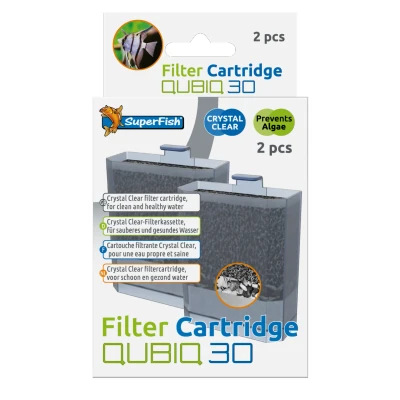 Afbeelding van Superfish Cartridge Qubiq 30 Filtermateriaal 2 stuks