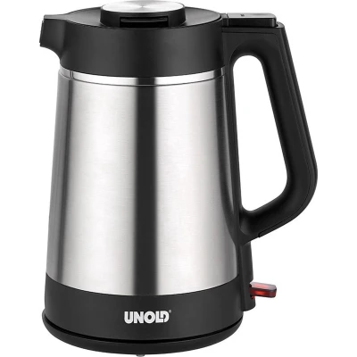 Afbeelding van Unold BLITZKOCHER Thermo Waterkoker RVS, Zwart