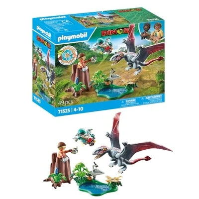 Image de PLAYMOBIL 71525 Drone d&#039;observation avec dimorphodon