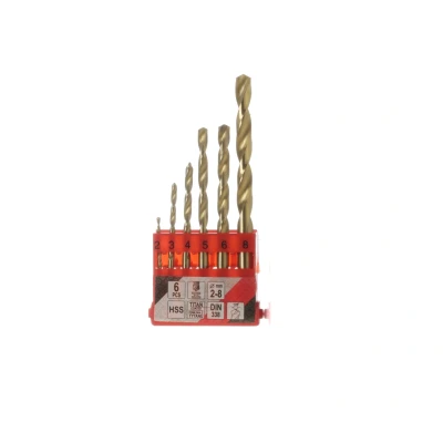 Afbeelding van YATO YT 44673 Set metalen spiraalboren 2 8 6