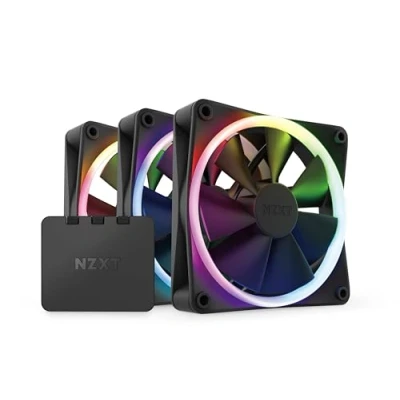 Afbeelding van NZXT F120 RGB Triple Pack Ventilators en controller 3 x 120 mm zwart