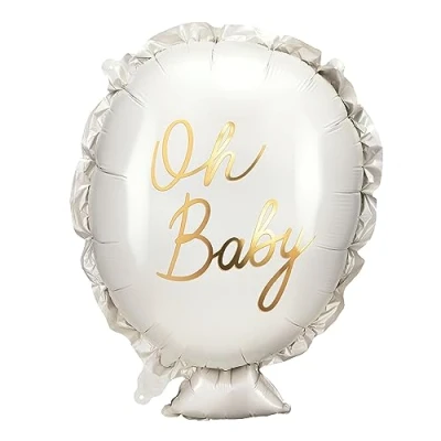 Afbeelding van Partydeco Folieballon Oh Baby (69 cm)