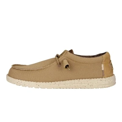 Afbeelding van Hey Dude Wally Sport Mesh Moccasine voor heren, Bruin