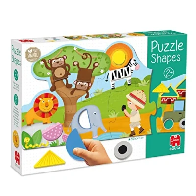 Afbeelding van Puzzel Diset Goula Safari Hout (19 pcs)