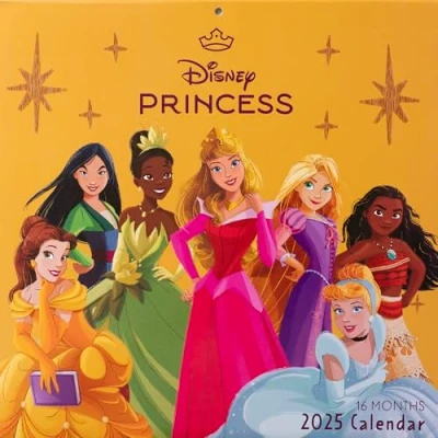 Afbeelding van Kalender 30x30 Disney Princess 2025 pyramid