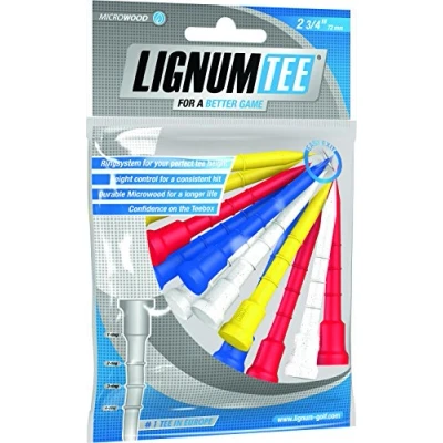 Afbeelding van Lignum Golf Tees 72 mm 12 stuks (neon mix)