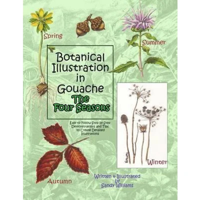 Afbeelding van Botanical Illustration in Gouache The Four Seasons