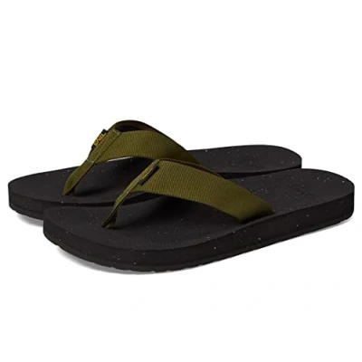Afbeelding van Teva Reflip Teensandalen, Heren, Maat: 40.5, Olive Textiel