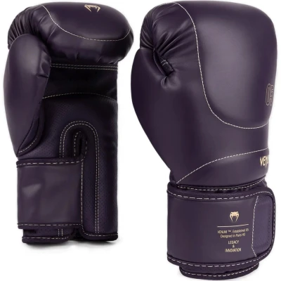 Afbeelding van Venum Impact Evo Bokshandschoenen Diep Paars 14 OZ