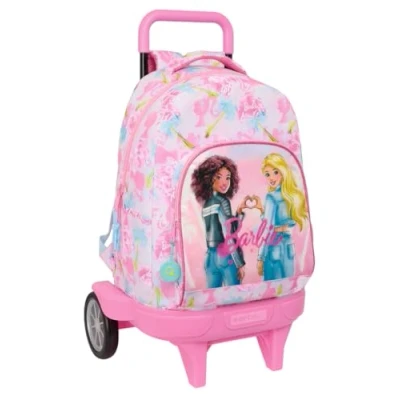 Afbeelding van Schoolrugzak Barbie Painterly Roze Hemelsblauw 33 x 45 22 cm