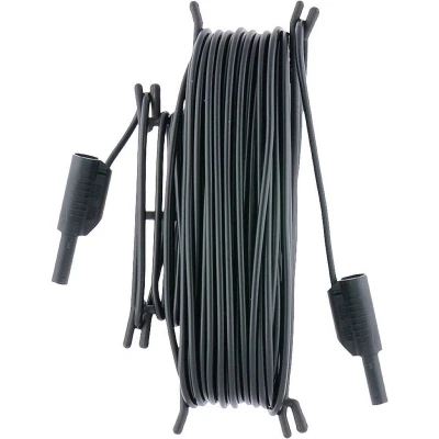 Afbeelding van Metrel A 1153 Veiligheidsmeetsnoer Bananenstekker 4 mm 20.00 m Zwart 1 stuk(s)