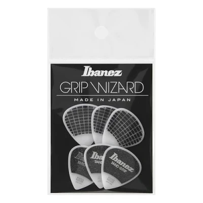Afbeelding van Ibanez PA16HSG WH Sand Grip Plectrums 1.0mm (White) Plectrum set