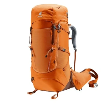 Afbeelding van Deuter Aircontact Core 55 +10 SL Backpack Dames Chestnut Umbra Oranje Backpacks
