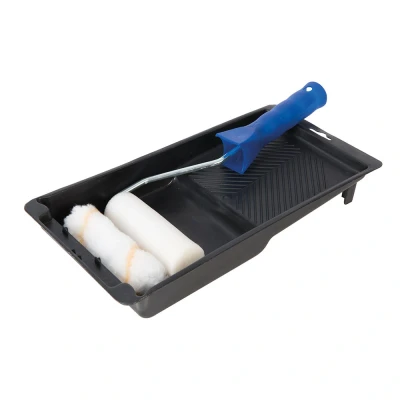 Afbeelding van Silverline Mini roller en tray set 100 mm