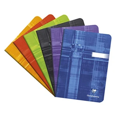Afbeelding van Clairefontaine Carnet piqûre, 148 x 210 mm, quadrillé 5/5