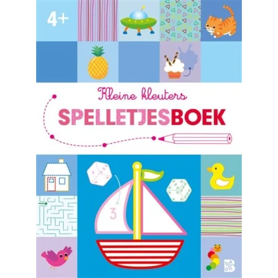 Image de Kleine kleuters Spelletjesboek 4+