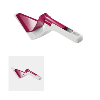 Afbeelding van Metaltex Taartschep Uitschuifbaar 27 Cm Polypropyleen Paars/wit