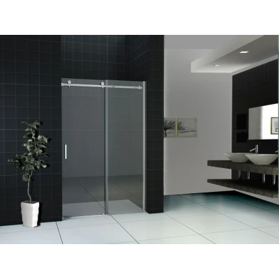 Afbeelding van Wiesbaden Slide schuifbare nisdeur 2 d. 1700x2000 chr.8mm NANO