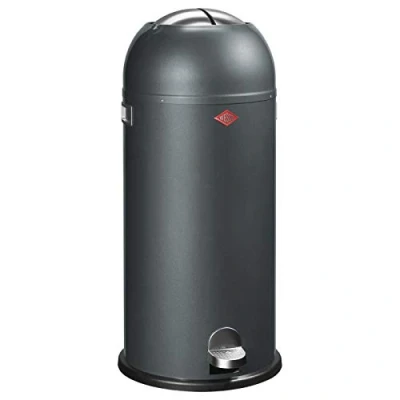 Afbeelding van Wesco Kickmaster Pedaalemmer, grafiet, 40 l