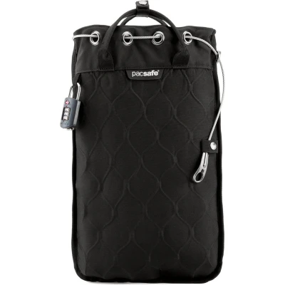 Afbeelding van PacSafe Travelsafe 12L GII Anti Diefstal Documententas Black Zwart Moneybelts &amp; Documenttasjes