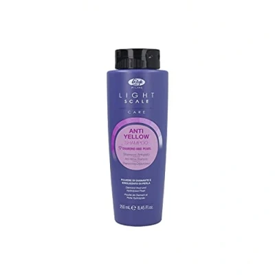Afbeelding van Lisap Light Scale Care Anti Yellow Shampoo 250ml Haibu by Kapperskorting.com