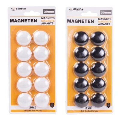 Afbeelding van Benson Magneet Rond Ø 30 mm Kleurenmix