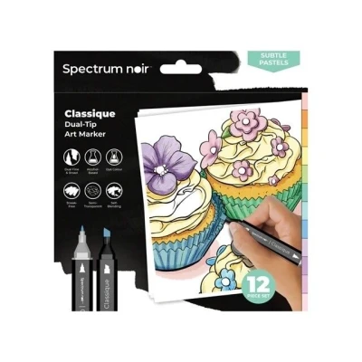 Afbeelding van Spectrum Noir Classique 12st Subtle Pastels