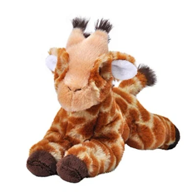 Afbeelding van Wild Republic Knuffel Giraffe Ecokins Mini Junior 20 Cm Pluche Bruin