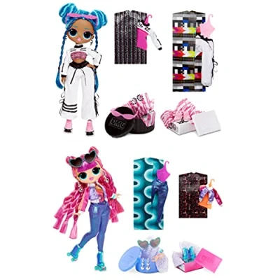 Afbeelding van L.O.L. Surprise! OMG Serie 3 Roller Chick en Chillax 2 Pack Modepop