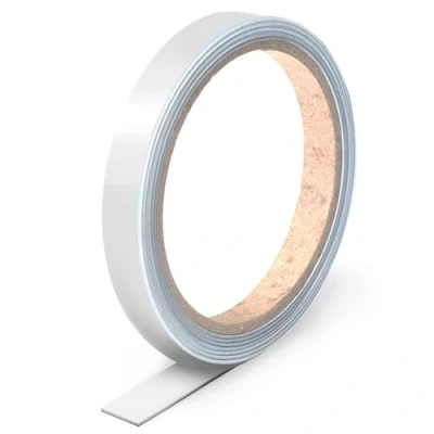 Afbeelding van Mag_244 Magneet wandlijst, magneet, plaatstaal, zelfklevend, breedte 19 mm x lengte 2,5 m, magneetlijst, eenvoudig te snijden, voor magneten