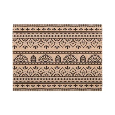 Afbeelding van TISECO HOME STUDIO Placemat POLY JUTE SET/6 polyester Rechthoek 33x45 cm Arabesque