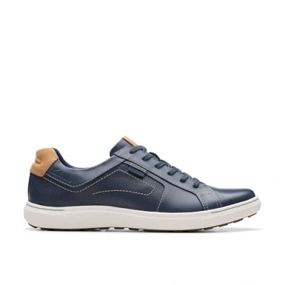 Afbeelding van Clarks Originals Sneakers laag, Heren, Maat: 42, Blau Leer