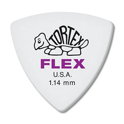 Afbeelding van Jim Dunlop 456P1.14 plectrums 1,14 mm, wit