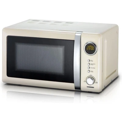 Afbeelding van Melissa Vrijstaande Solo Magnetron 20 liter 700W Retro 16330108 Crème Wit