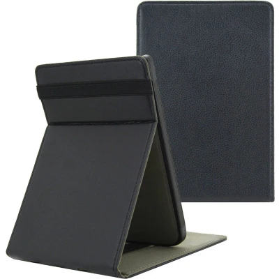 Afbeelding van imoshion Ereader Cover / Hoesje Geschikt voor Pocketbook Basic Lux 4 HD 3 Touch 5 Vivlio Stand Flipcase Zwart