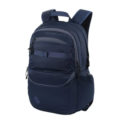 Afbeelding van Nitro Future Hero Uniseks schoolrugzak, Nachtblauw., Casual