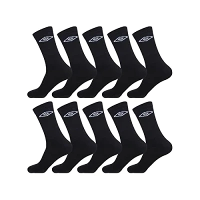 Afbeelding van Umbro Umb/1/Tenx10 Herensokken, zwart.